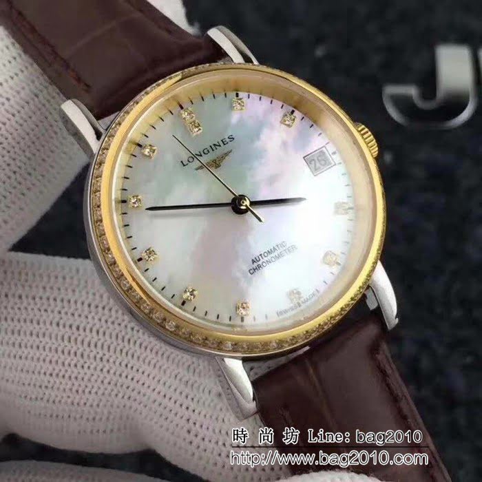 LONGINES浪琴 經典博雅系列 女士機械腕表 WSS0655